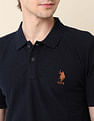 U.S. Polo Assn. Textured Classic Polo Shirt