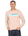 Flying Machine Crew Neck Typographic Print Sweatshirt