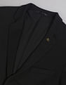 AD by Arvind Textured Slim Fit Knit Edit Blazer