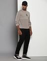 Calvin Klein Monogram Colour Block Sweater