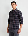 Arrow Sport Tartan Checked Cotton Shirt