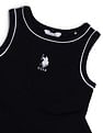 U.S. Polo Assn. Kids Girls Solid A-line Dress