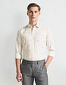 Arrow Floral Print Dobby 1851 Shirt