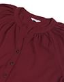 U.S. Polo Assn. Women Mandarin Collar Peasant Sleeve Evening Top