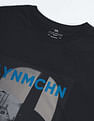 Flying Machine Graphic Print Cotton T-Shirt