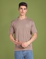 Flying Machine Solid Oversized T-Shirt