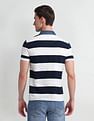 U.S. Polo Assn. Denim Co. Horizontal Striped Slim Fit Polo Shirt