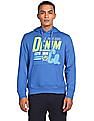 U.S. Polo Assn. Denim Co. Brand Print Hooded Sweatshirt