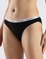 Calvin Klein Underwear Solid Low Rise Bikini Briefs - Pack Of 5