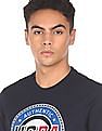 U.S. Polo Assn. Crew Neck Brand Print T-Shirt