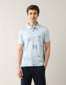 Arrow Newyork Typographic Printed Regular Fit Polo Shirt