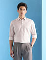 Arrow Manhattan Slim Fit Geometric Printed Shirt