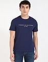 Tommy Hilfiger Embroidered Logo Regular-Fit Cotton T-Shirt
