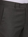 Arrow Hudson Tailored Fit Heathered Formal Trousers