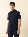 U.S. Polo Assn. Tailored Fit Solid Pure Cotton Shirt