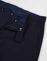 Arrow Patterned Slim Fit Trousers