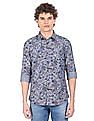 U.S. Polo Assn. Denim Co. Spread Collar Printed Casual Shirt