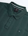 Flying Machine Vertical Stripe Patterned Knit Polo Shirt