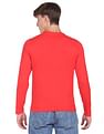 Flying Machine Long Sleeve Brand Print Cotton T-Shirt