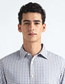 Flying Machine Gingham Check Slim Fit Shirt