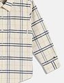 Tommy Hilfiger Kids Boys Checks Regular-Fit Cotton Shirt