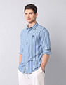 U.S. Polo Assn. Denim Co. Regular Fit Twill Pure Cotton Shirt