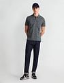Arrow Sports All Over Print Cotton Polo Shirt