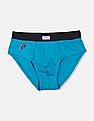 USPA Innerwear Boys Solid Cotton Spandex IKBA Briefs - Pack Of 3