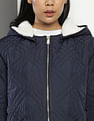 Tommy Hilfiger Detachable Hood Quilted Jacket