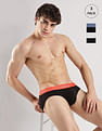Calvin Klein Underwear Multi-Coloured Solid Mid Rise Brief - Pack Of 3