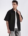 Calvin Klein Jeans Solid Relaxed Fit Woven Shirt