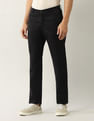 Arrow Sport Regular Fit Solid Mid Rise Trousers