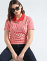 Tommy Hilfiger All Over Print Slim Polo Shirt