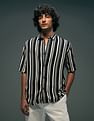 Flying Machine Vertical Striped Oversized Fit Shirt