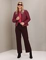 U.S. Polo Assn. Women Stand Collar Solid Quilted Jacket