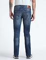 Flying Machine Slim Straight Stone Wash Jeans