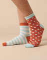 U.S. Polo Assn. Boys High-Ankle Length KS005 Socks - Pack Of 3