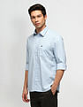 Arrow Sport Geometric Printed Herringbone Shirt