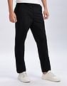 Calvin Klein Jeans Relaxed-Fit Solid Mid Rise Trousers