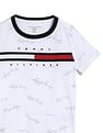 Tommy Hilfiger Kids Boys Logo Regular-Fit Cotton T-Shirt