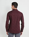 Arrow Sports Floral Print Cotton Shirt