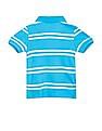 U.S. Polo Assn. Kids Pique Striped Polo Shirt