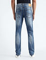 Flying Machine Freddie Slim Straight Mid Rise Jeans
