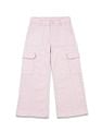 U.S. Polo Assn. Kids Girls Wide Leg Fit Cargo Jeans