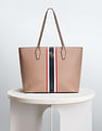 U.S. Polo Assn. Women Signature Stripe Tote Bag
