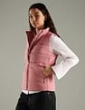 Tommy Hilfiger Slim Fit Polyester High Neck Puffer Jacket