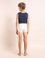 USPA Innerwear Boys Cotton Spandex Solid Trunks - Pack Of 3