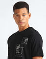 Flying Machine Young Graphic Oversized T-Shirt