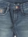 U.S. Polo Assn. Kids Boys Mid Rise Stone Wash Jeans