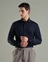 Tommy Hilfiger Solid Slim-Fit Cotton Shirt